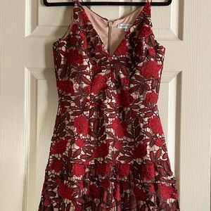 Dress the Population Lace Dress NWOT